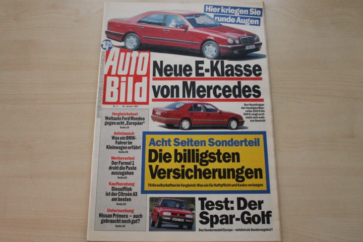 Deckblatt Auto Bild (04/1993)